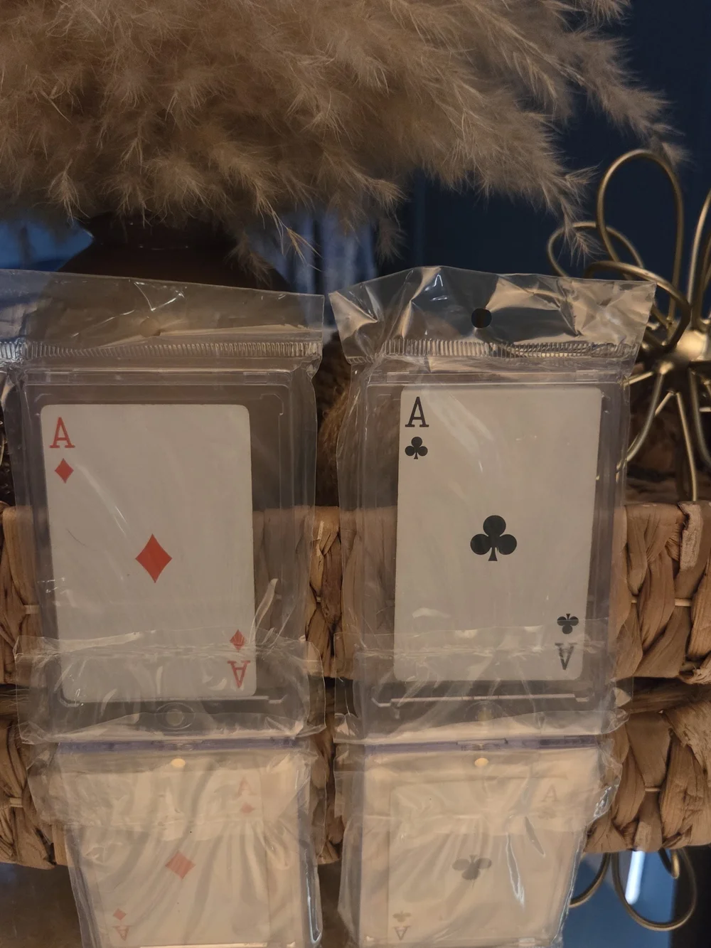Tiffany & Co. Vintage Playing Cards Ace Pair w/ Authentication Copy
